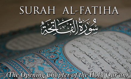 Surah Al-Fatiha Where Allah Responds To Every Ayat You Recite
